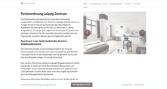 Desktop Screenshot of ferienwohnung-leipzig-zentrum.de
